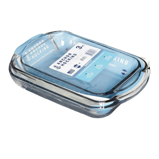 ClearBake Essentials Glass Baking Dish Set (3-Piece)