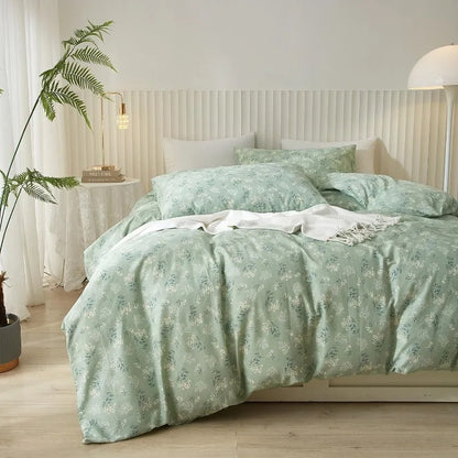 Botanical Bliss Floral Duvet Cover Set