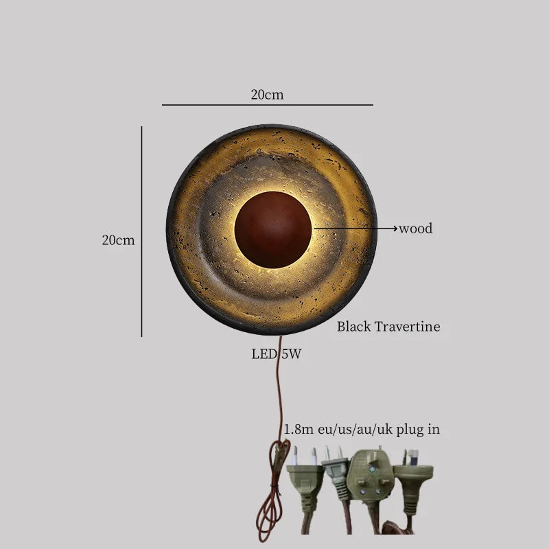 Solar Core Sconce Light