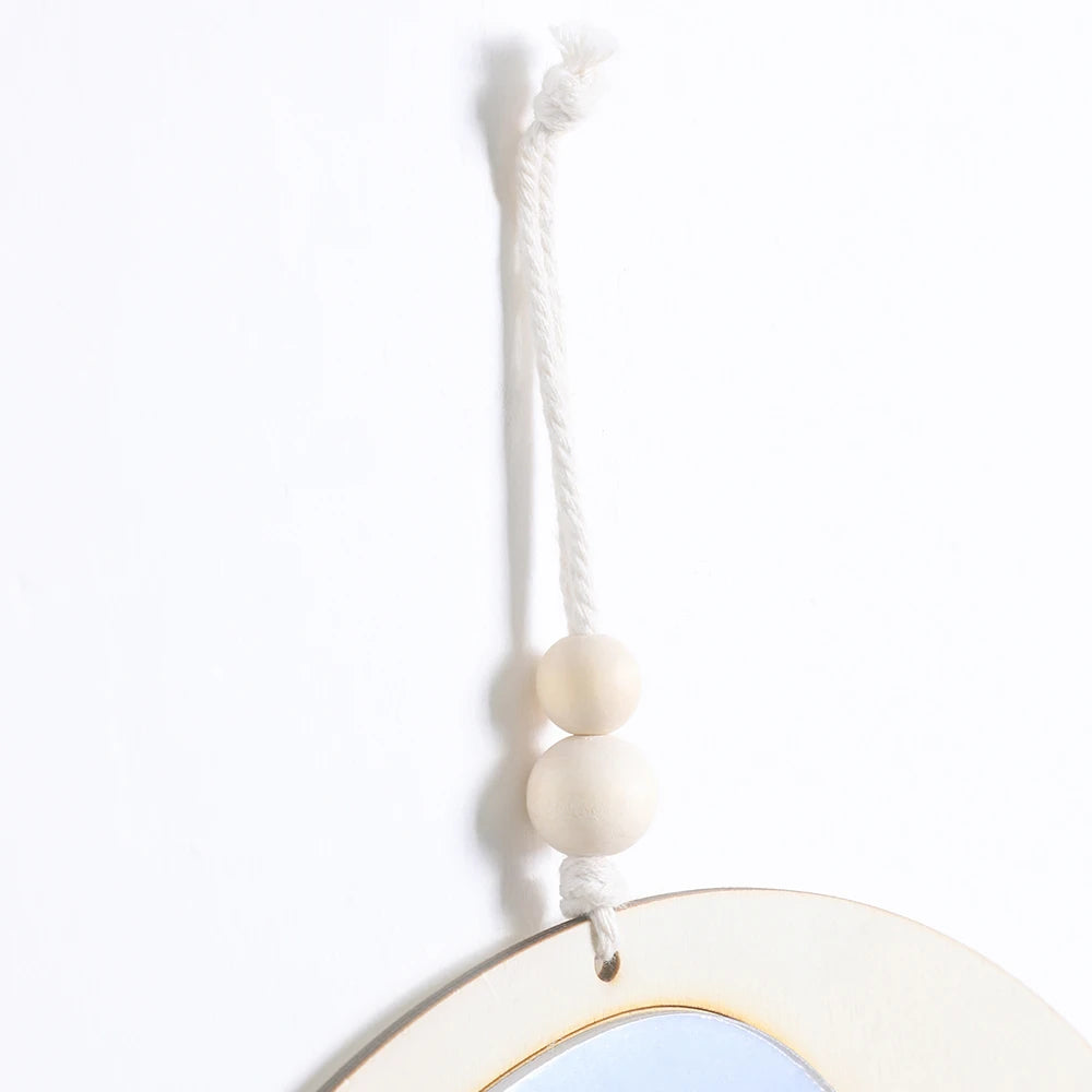 Yin Yang Wood Mirror