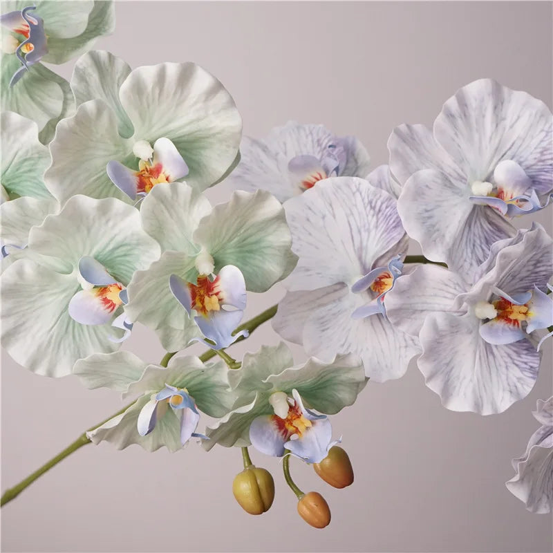 9 Headed Artificial Phalaenopsis Flower