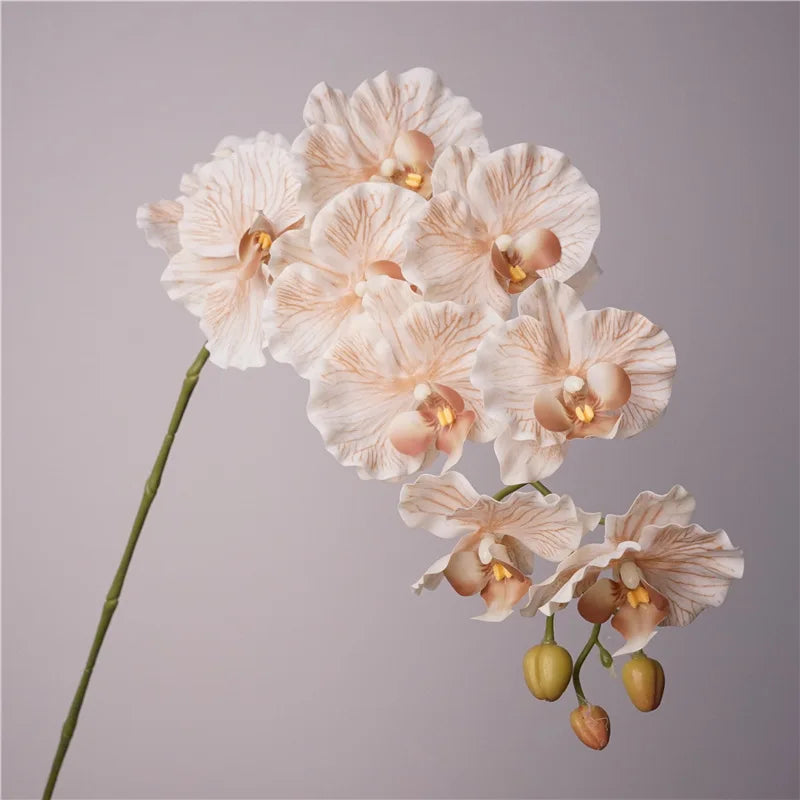 9 Headed Artificial Phalaenopsis Flower