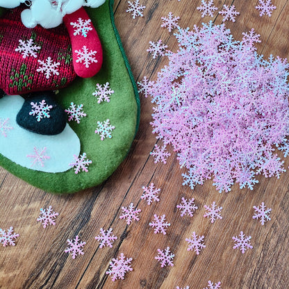 Artificial Christmas Snowflakes Confetti