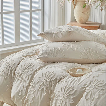 DaisyLoom Textured Bloom Duvet Set