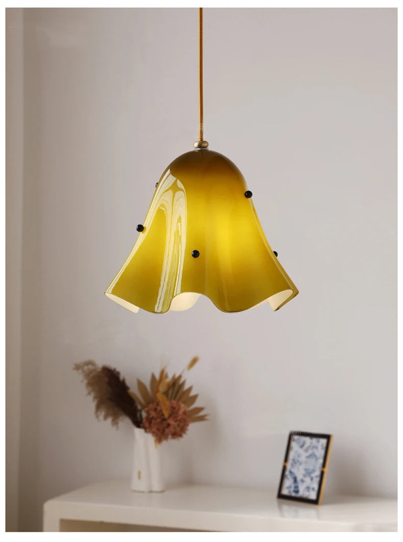 LumiBelle Drapé Pendant Light