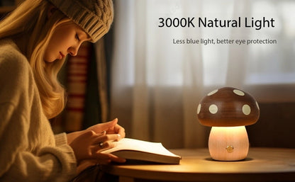 Glowshroom Wooden Night Light
