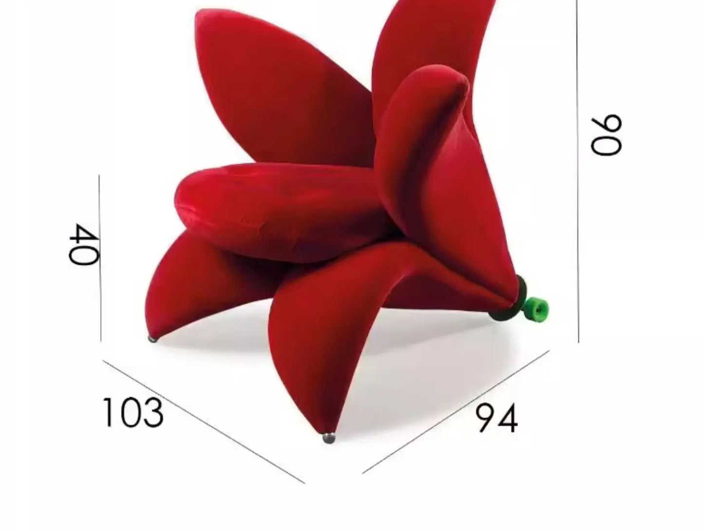 Lily Petals Lounge Chair