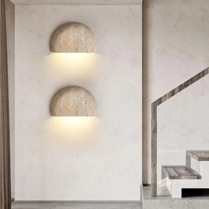 Terra Arc Stone Wall Sconce