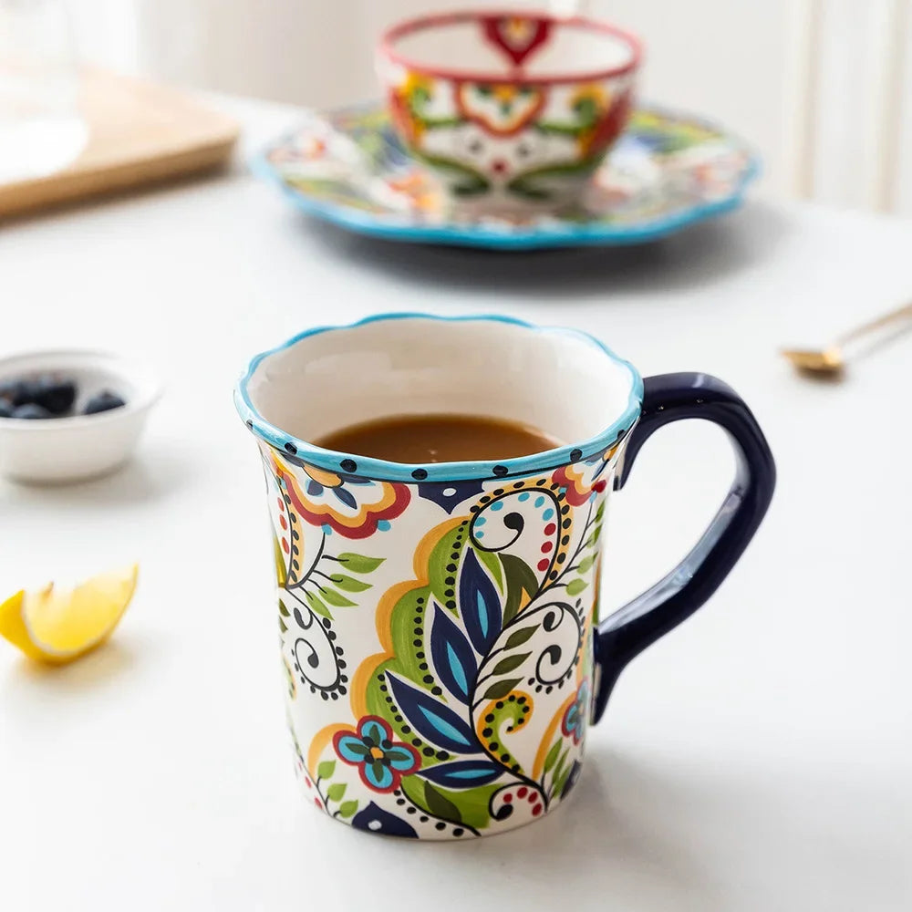 Bohemian Blossoms Coffee Mug