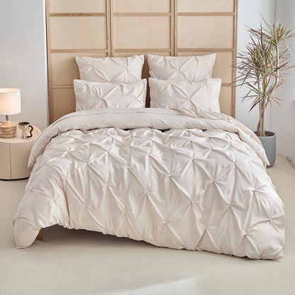Athena Lux Pinch Pleat Comforter Set