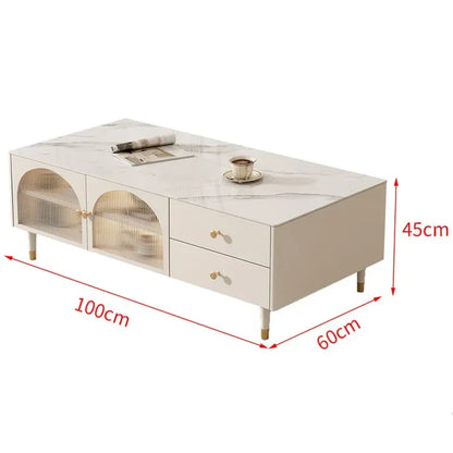 Lunara Arch Storage Coffee Table