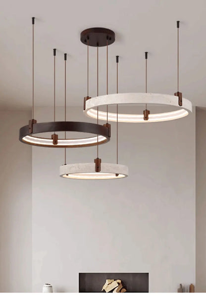 Axis Terra Duo Ring Pendant Light