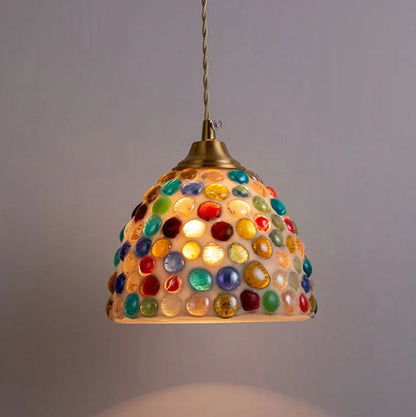 Ocean Pearl Mosaic Pendant Lamp