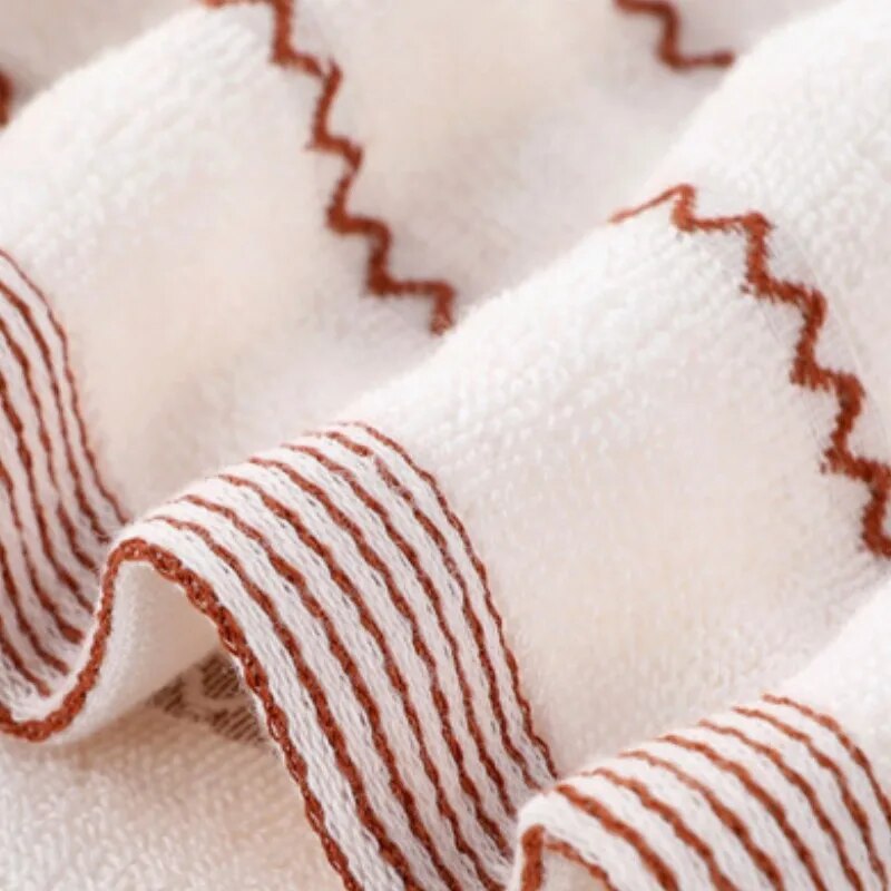 3 Pcs Set Pure Cotton Absorbent Towels