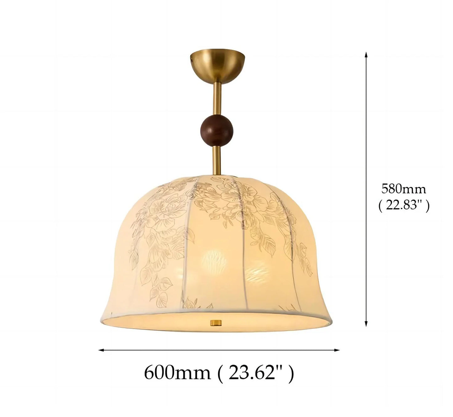 French Belle Époque Pendant Lamp