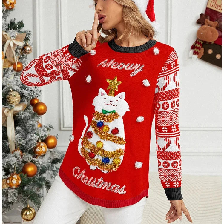 Meowy Christmas Sweater