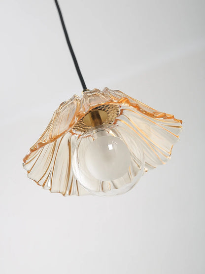 Petaluxe Glass Bloom Pendant Light