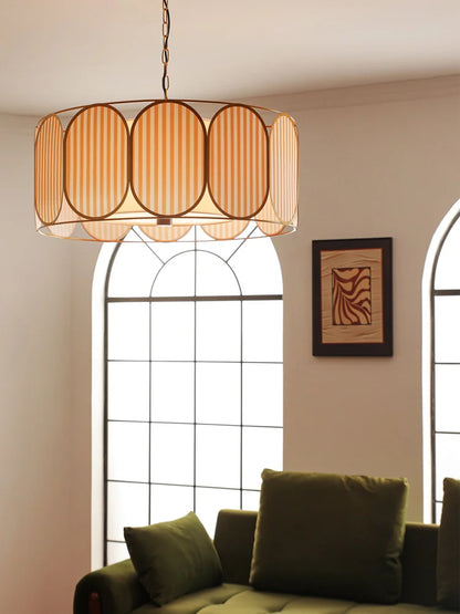 Amber Arc Pendant Light
