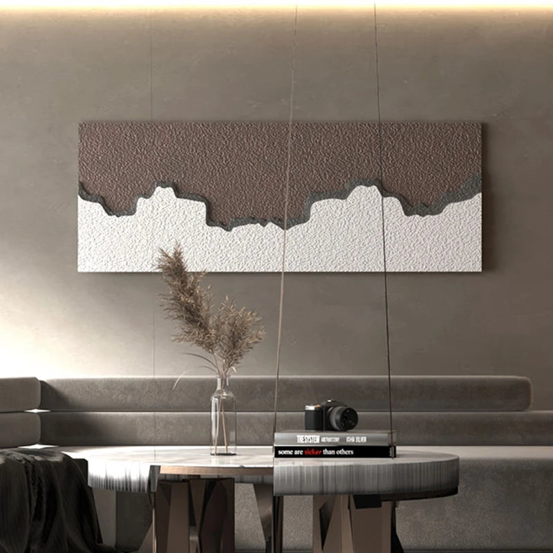 Luminous Handmade Sandstone Texture Wall Art