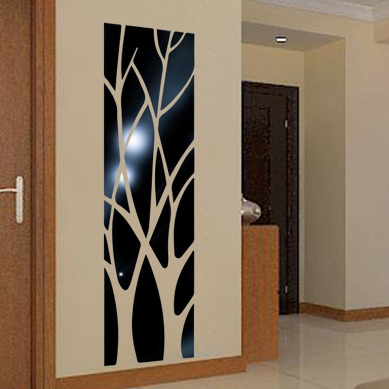 Tree Acrylic Mirror Wall Sticker