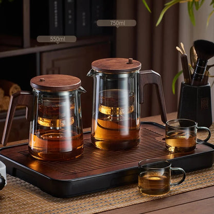 Magical One-Key Brewing Teapot