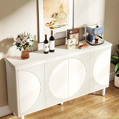 RoyalCraft LunaArc Modern Buffet Sideboard
