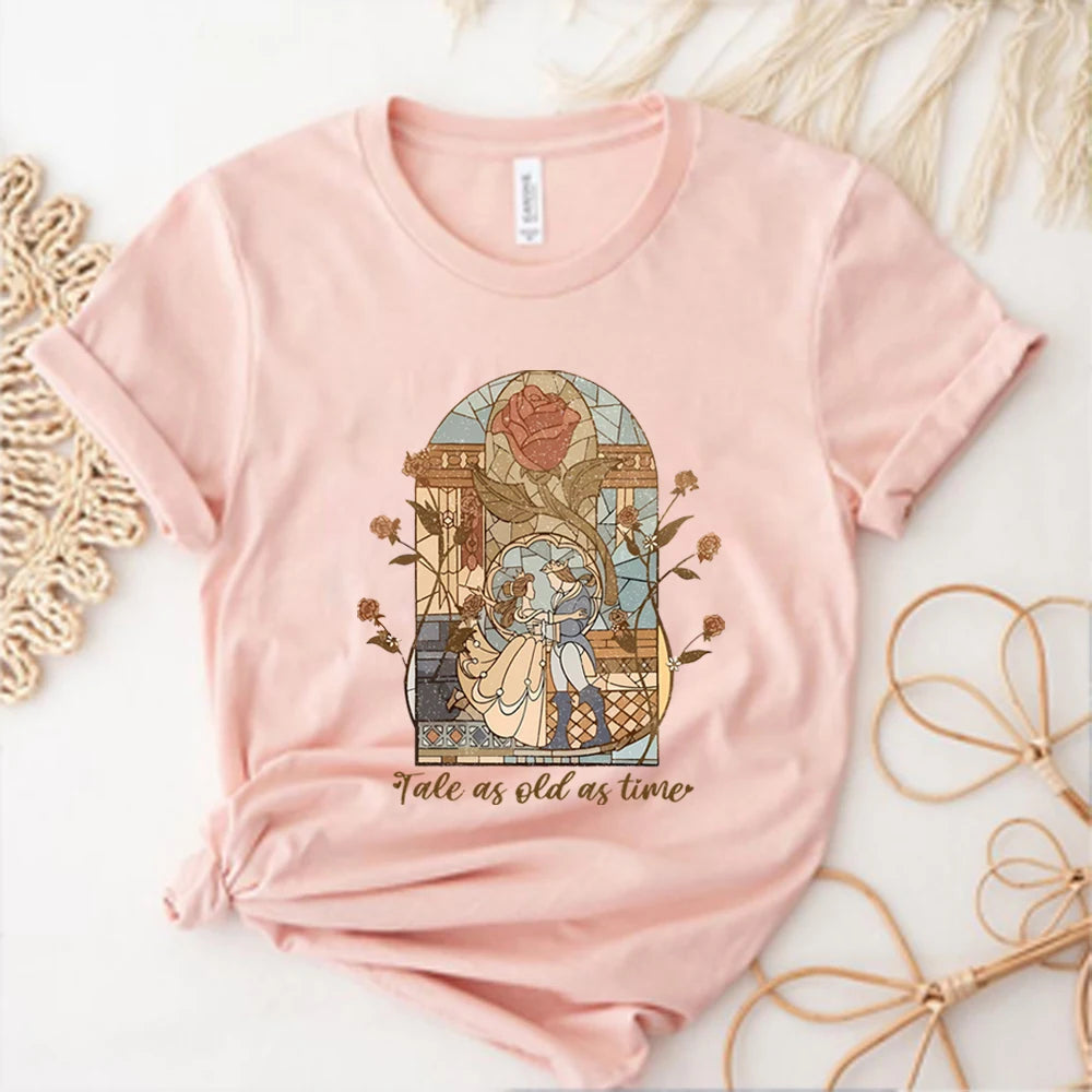 Vintage Tale As Old As Time Graphic Tee
