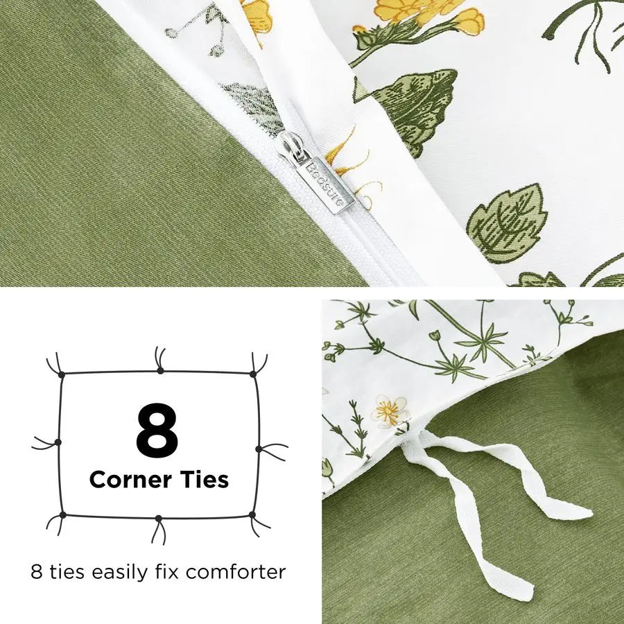 Wildgarden Reverie Reversible Duvet Cover Set