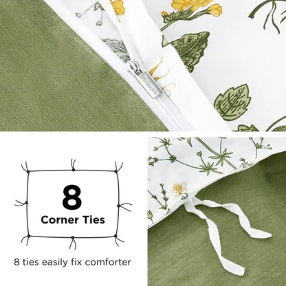 Wildgarden Reverie Reversible Duvet Cover Set