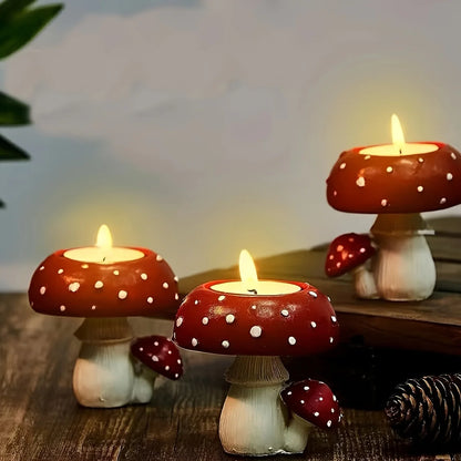 Mushroom Candle Holder