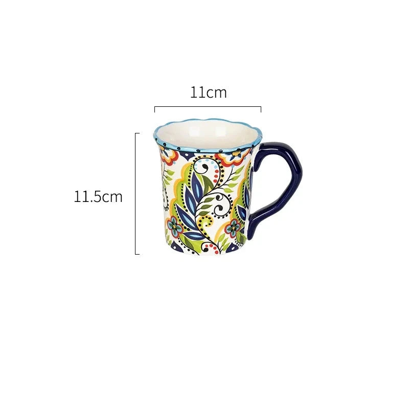 Bohemian Blossoms Coffee Mug