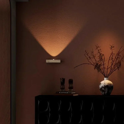 Linea Travertine Wall Sconce