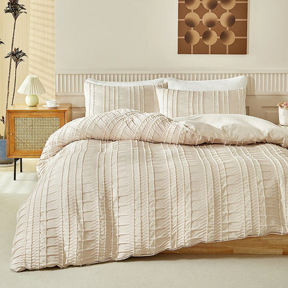 Pleated Tranquility Bedding Set