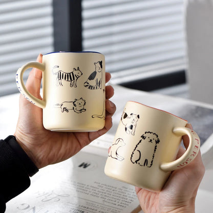 Are You A Cat Or A Dog Person Coffee Mug