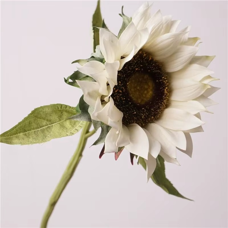 3pcs Real Touch Artificial Sunflowers Branches