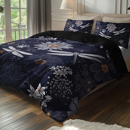 Nocturne Meadow Dragonfly Duvet Set