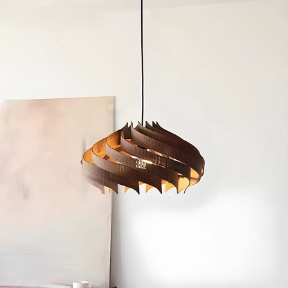 Crescent Swirl Pendant Light