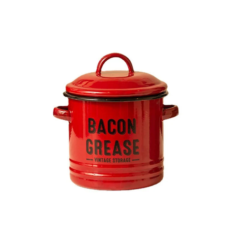 Bacon Grease Storage Jars