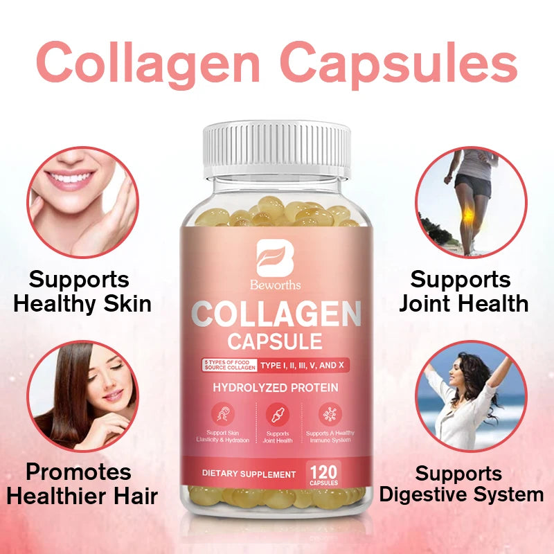 Advanced Collagen Capsules for Skin & Joints