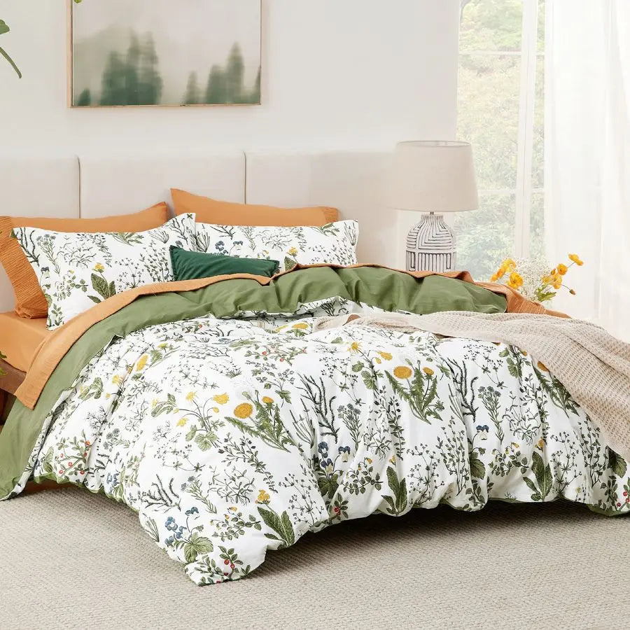 Wildgarden Reverie Reversible Duvet Cover Set