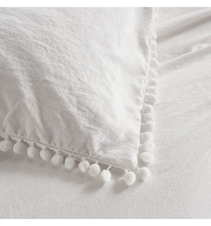 Pom-Pom Cloudscape Duvet Set