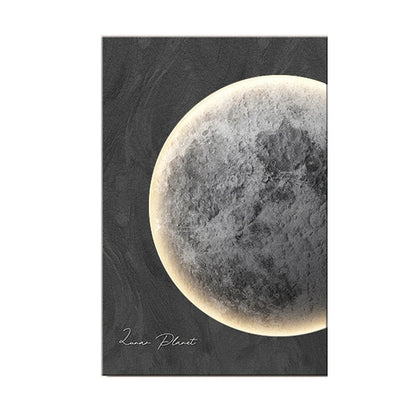 Luminus Sandstone Moon Wall Art