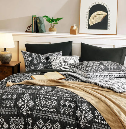 Sierra Nights Reversible Aztec Western 7-Piece King Comforter Set