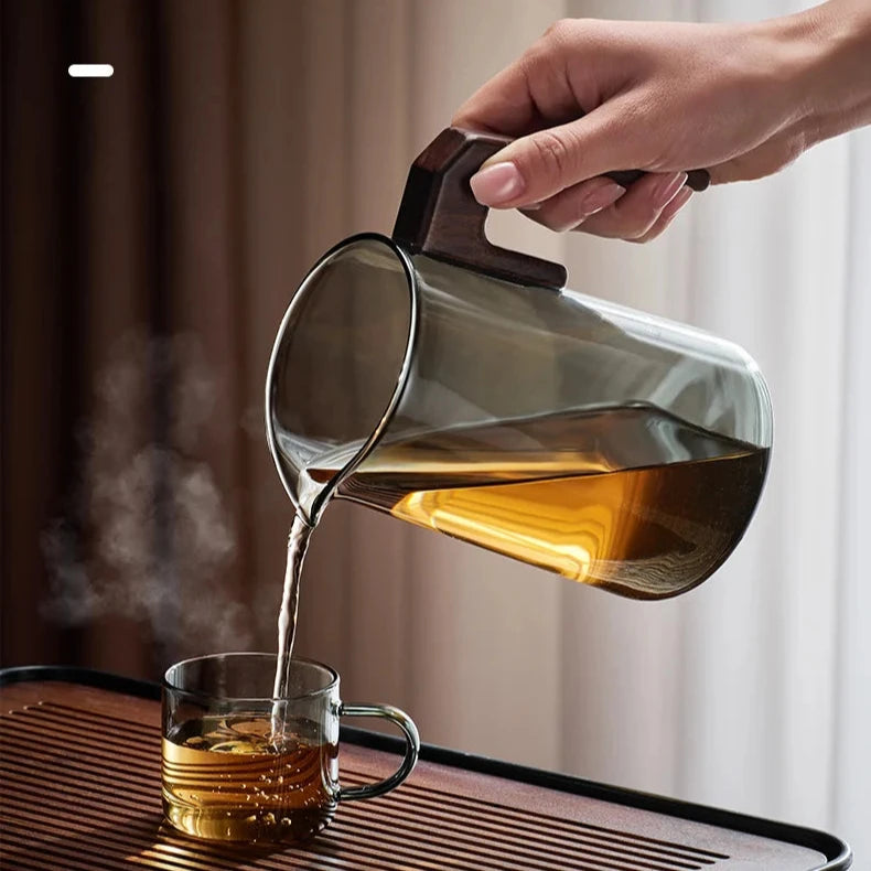 Magical One-Key Brewing Teapot