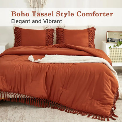 Terracora™ Fringe Comforter Set