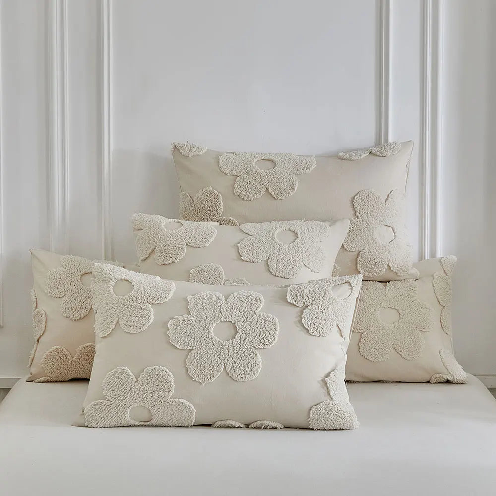 BloomHaven Tufted Blossom Bedding Set