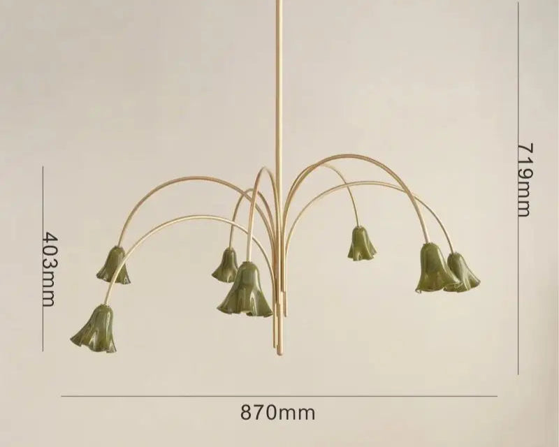 Willow Bloom Chandelier