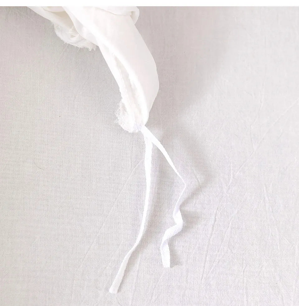 Roselle Tufted Geometric Duvet Cover Set