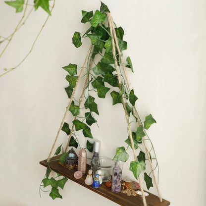 GlowLeaf Triangle Shelf