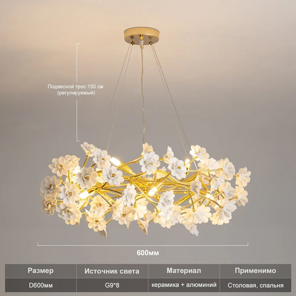 Blossom Radiance Chandelier